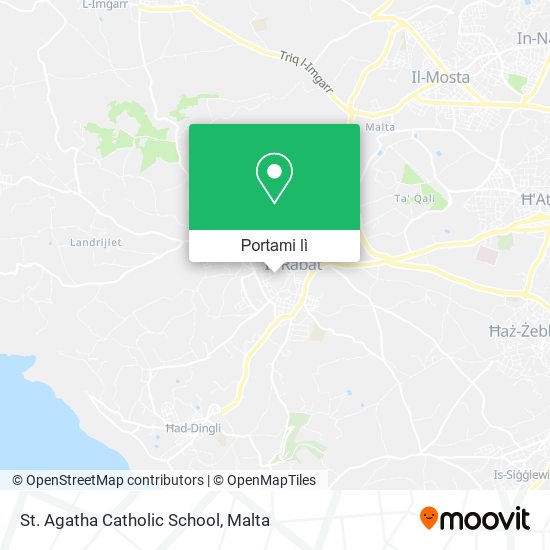 Mappa St. Agatha Catholic School