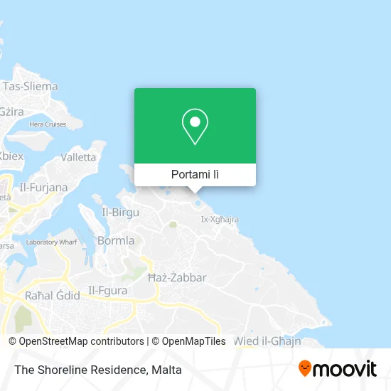 Mappa The Shoreline Residence