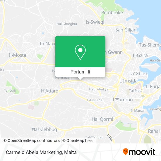 Mappa Carmelo Abela Marketing