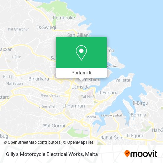 Mappa Gilly's Motorcycle Electrical Works