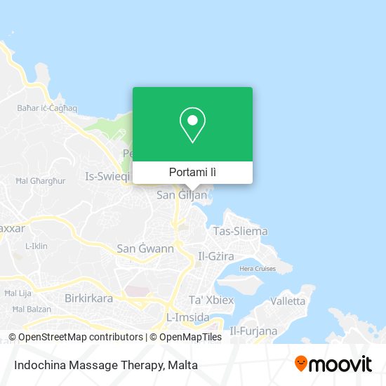 Mappa Indochina Massage Therapy