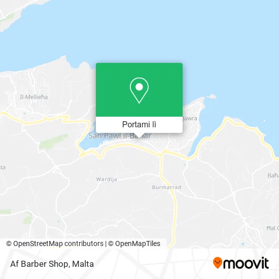 Mappa Af Barber Shop