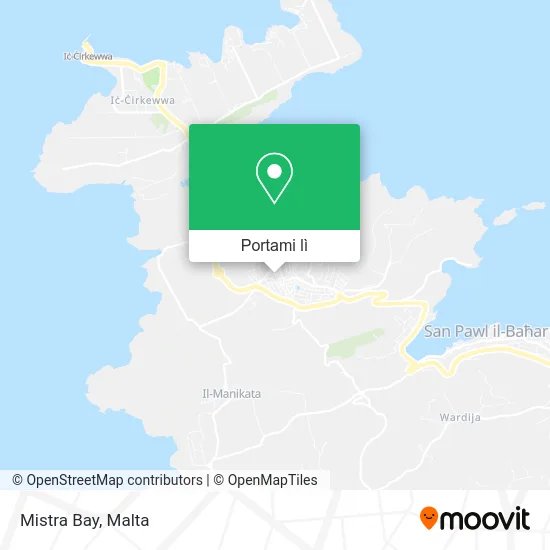 Mappa Mistra Bay