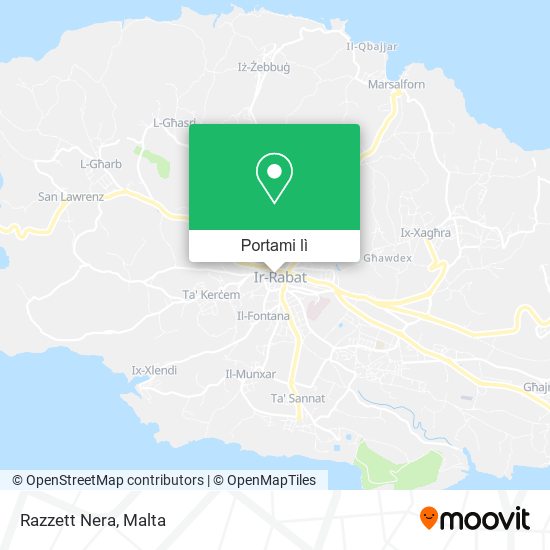 Mappa Razzett Nera