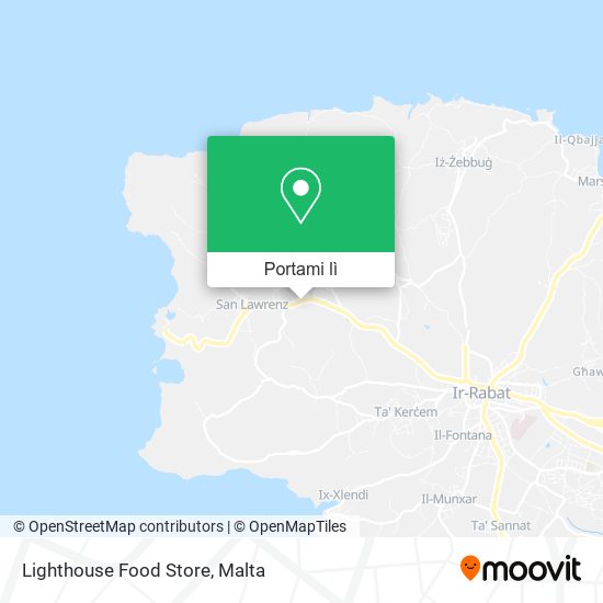 Mappa Lighthouse Food Store