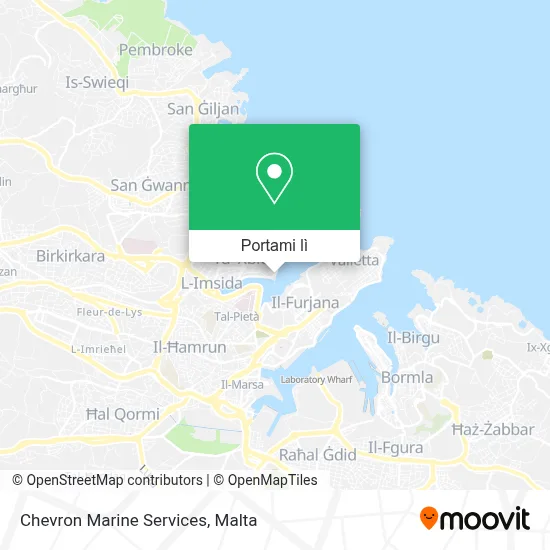 Mappa Chevron Marine Services