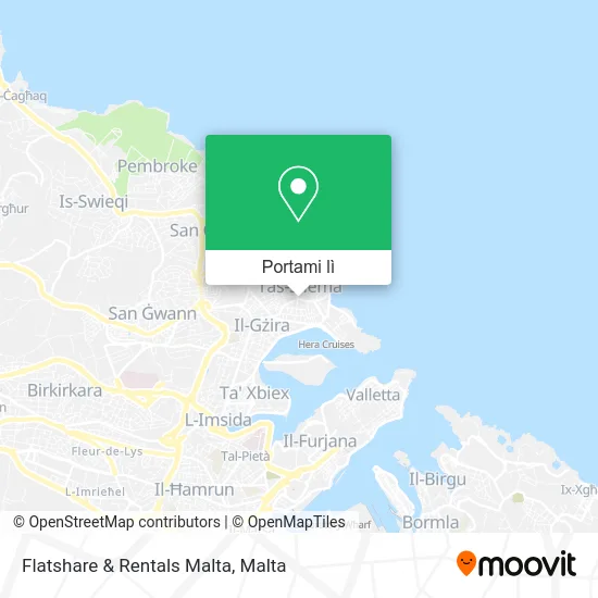 Mappa Flatshare & Rentals Malta