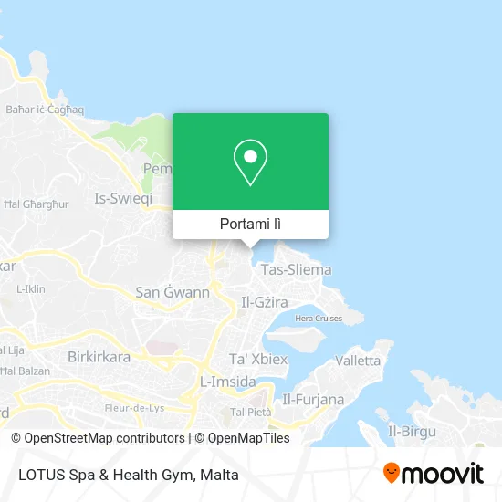 Mappa LOTUS Spa & Health Gym