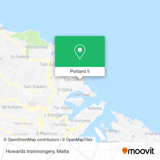 Mappa Howards Ironmongery