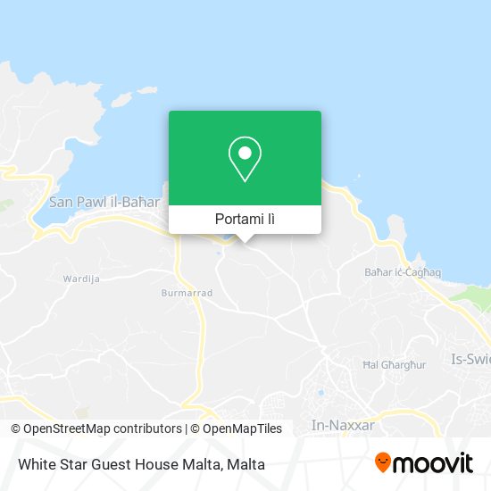 Mappa White Star Guest House Malta