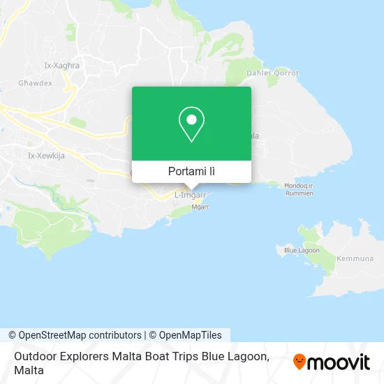 Mappa Outdoor Explorers Malta Boat Trips Blue Lagoon