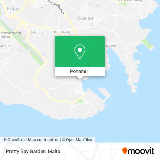 Mappa Pretty Bay Garden