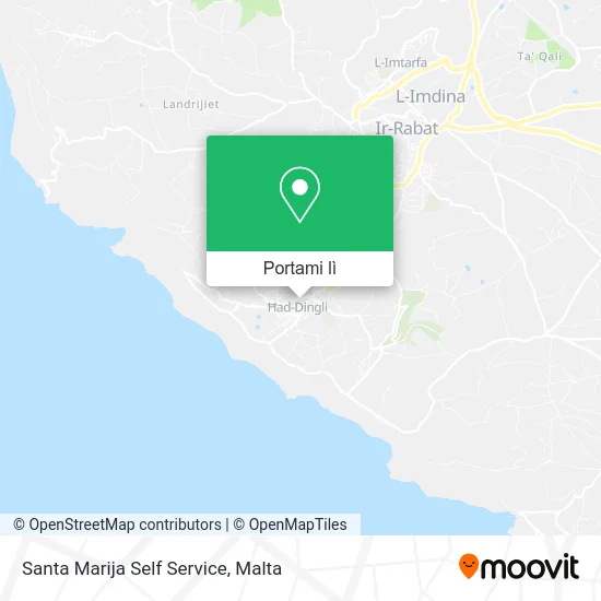 Mappa Santa Marija Self Service