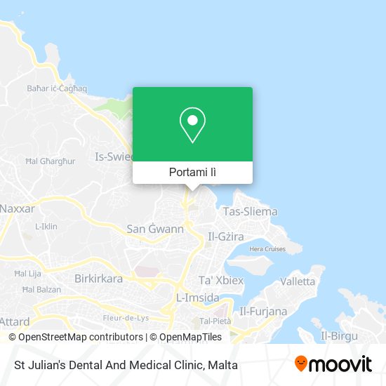 Mappa St Julian's Dental And Medical Clinic