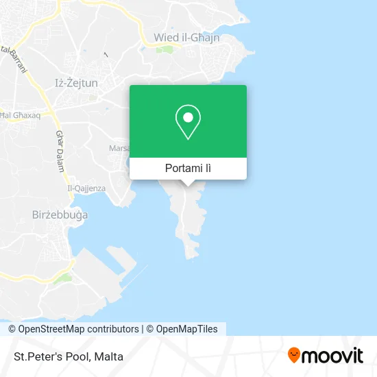 Mappa St.Peter's Pool