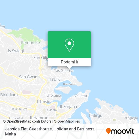 Mappa Jessica Flat Guesthouse, Holiday and Business