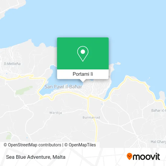 Mappa Sea Blue Adventure