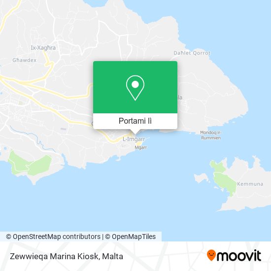 Mappa Zewwieqa Marina Kiosk