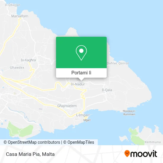 Mappa Casa Maria Pia