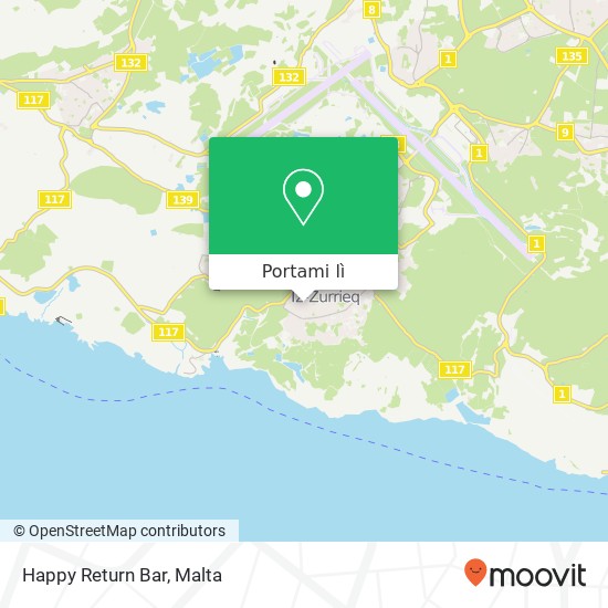 Mappa Happy Return Bar