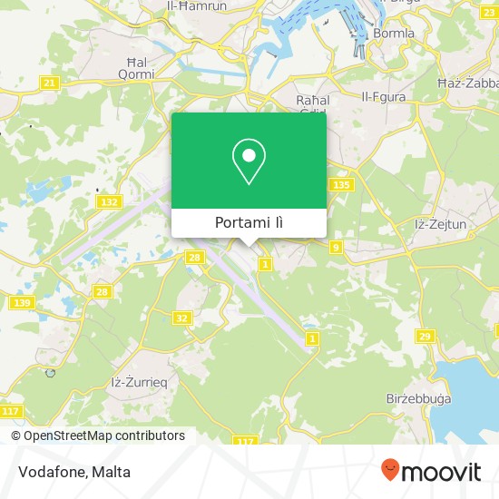 Mappa Vodafone