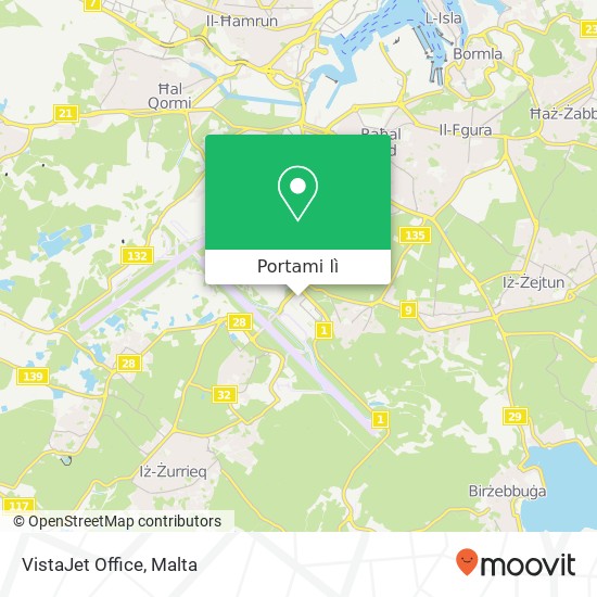 Mappa VistaJet Office