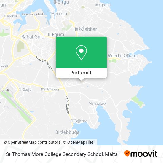 Mappa St Thomas More College Secondary School