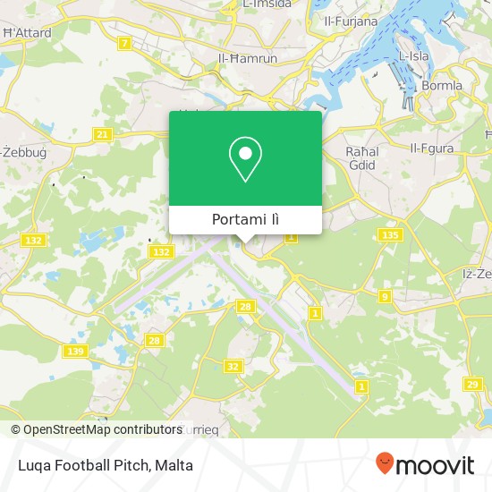 Mappa Luqa Football Pitch