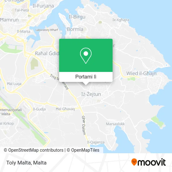 Mappa Toly Malta