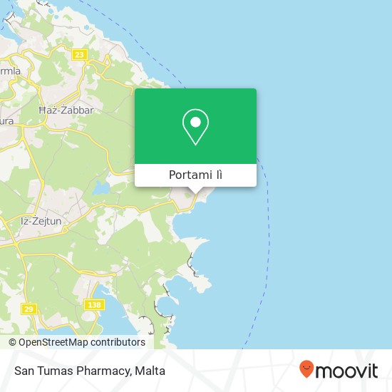 Mappa San Tumas Pharmacy