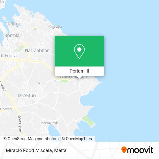 Mappa Miracle Food M'scala