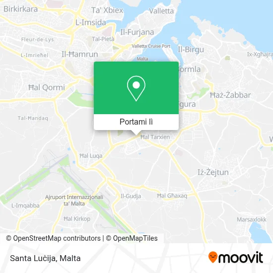 Mappa Santa Luċija