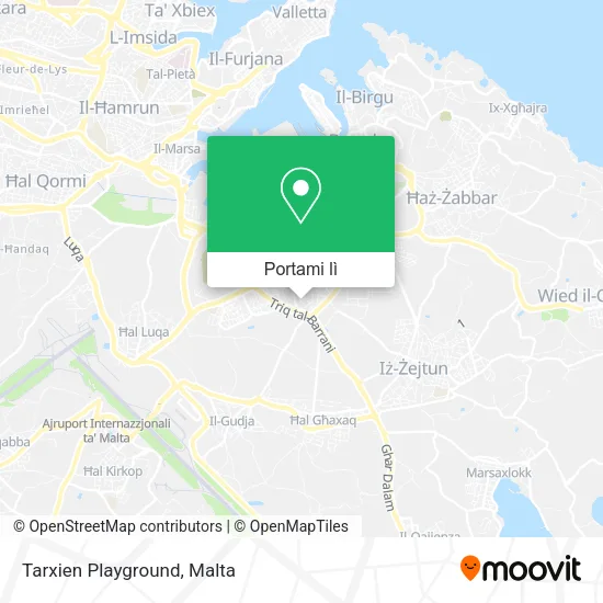 Mappa Tarxien Playground