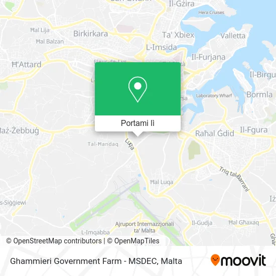 Mappa Ghammieri Government Farm - MSDEC