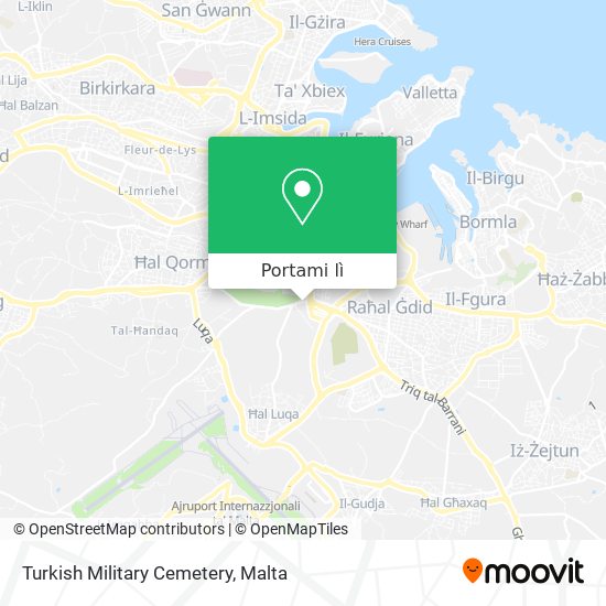 Mappa Turkish Military Cemetery