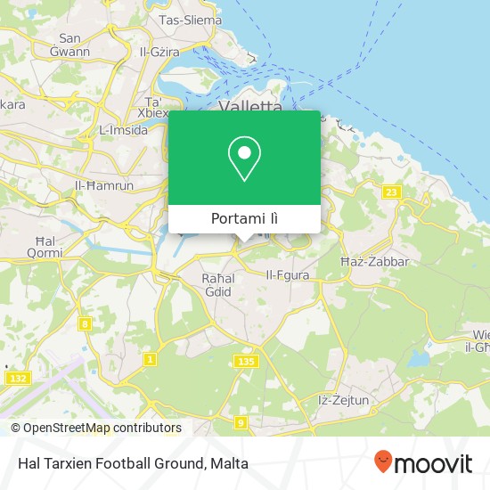 Mappa Hal Tarxien Football Ground