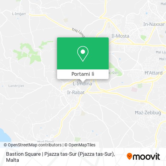 Mappa Bastion Square | Pjazza tas-Sur