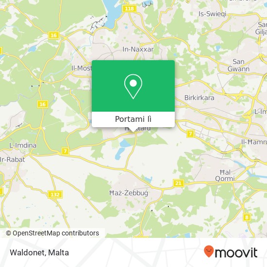 Mappa Waldonet