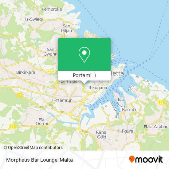 Mappa Morpheus Bar Lounge