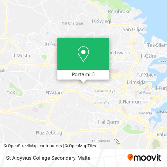 Mappa St Aloysius College Secondary