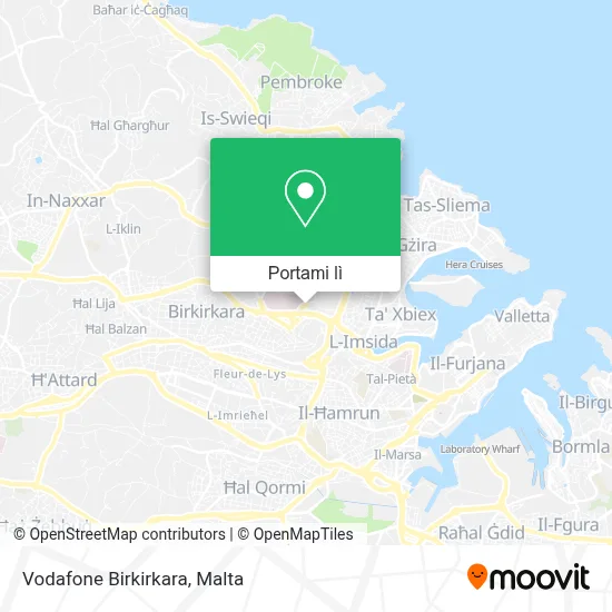 Mappa Vodafone Birkirkara