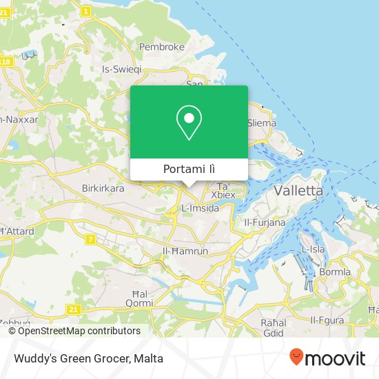 Mappa Wuddy's Green Grocer