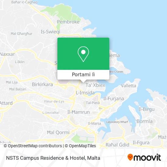 Mappa NSTS Campus Residence & Hostel