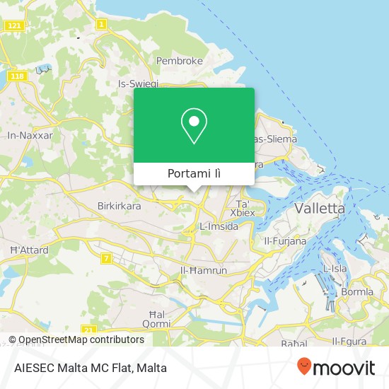 Mappa AIESEC Malta MC Flat