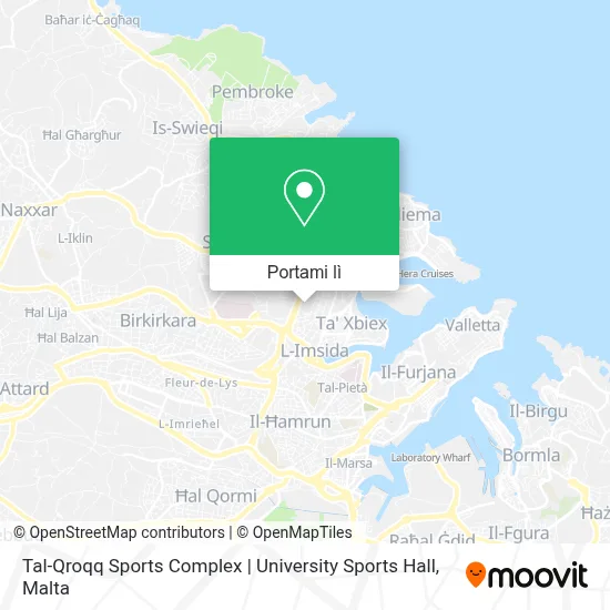 Mappa Tal-Qroqq Sports Complex | University Sports Hall