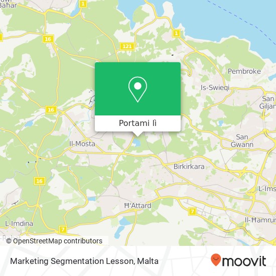 Mappa Marketing Segmentation Lesson