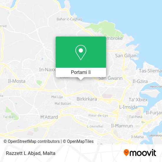 Mappa Razzett L Abjad