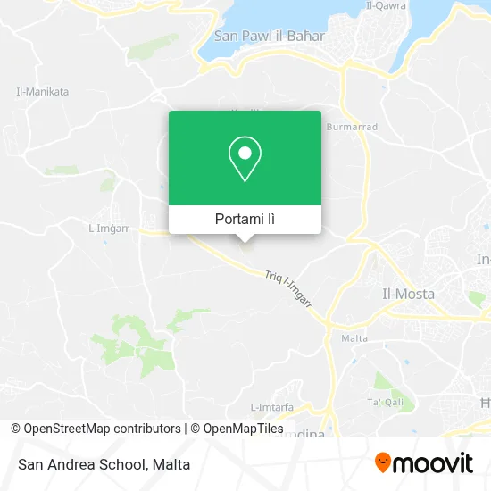 Mappa San Andrea School