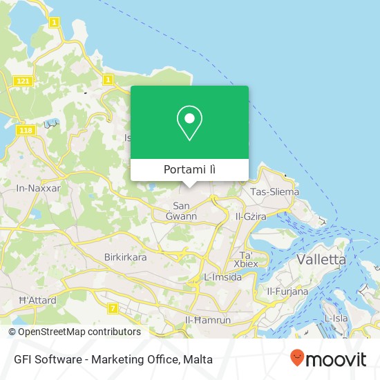 Mappa GFI Software - Marketing Office