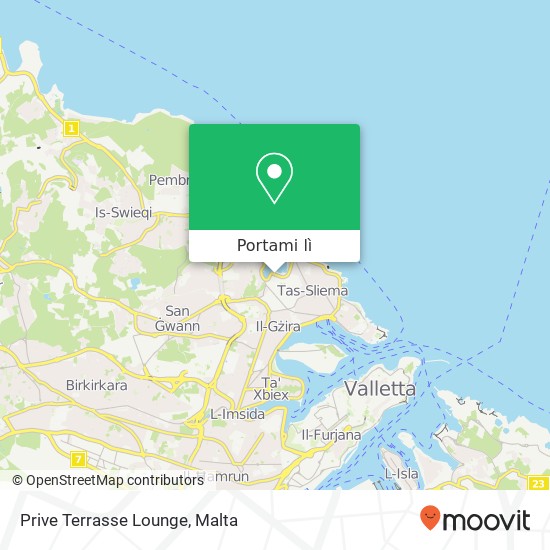 Mappa Prive Terrasse Lounge